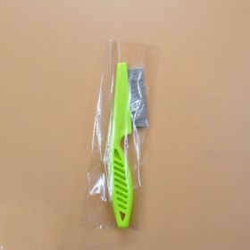 Pet Hair Removal Combs Grooming Brush Dog Cat Puppy Kitty Rabbit Massage Comb Flea Remover Home Pets Care Bath Cleaning Tool (Color: L Green Opp)
